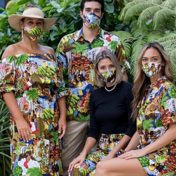 Iolani boy's Aloha shirt Kamehameha vintage print BABY LUAU - Picture 16 of 16